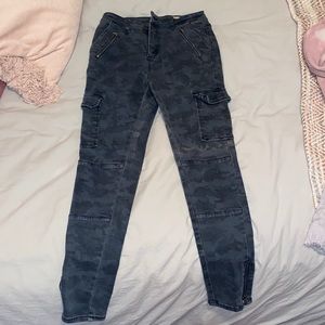 Camo black jeans